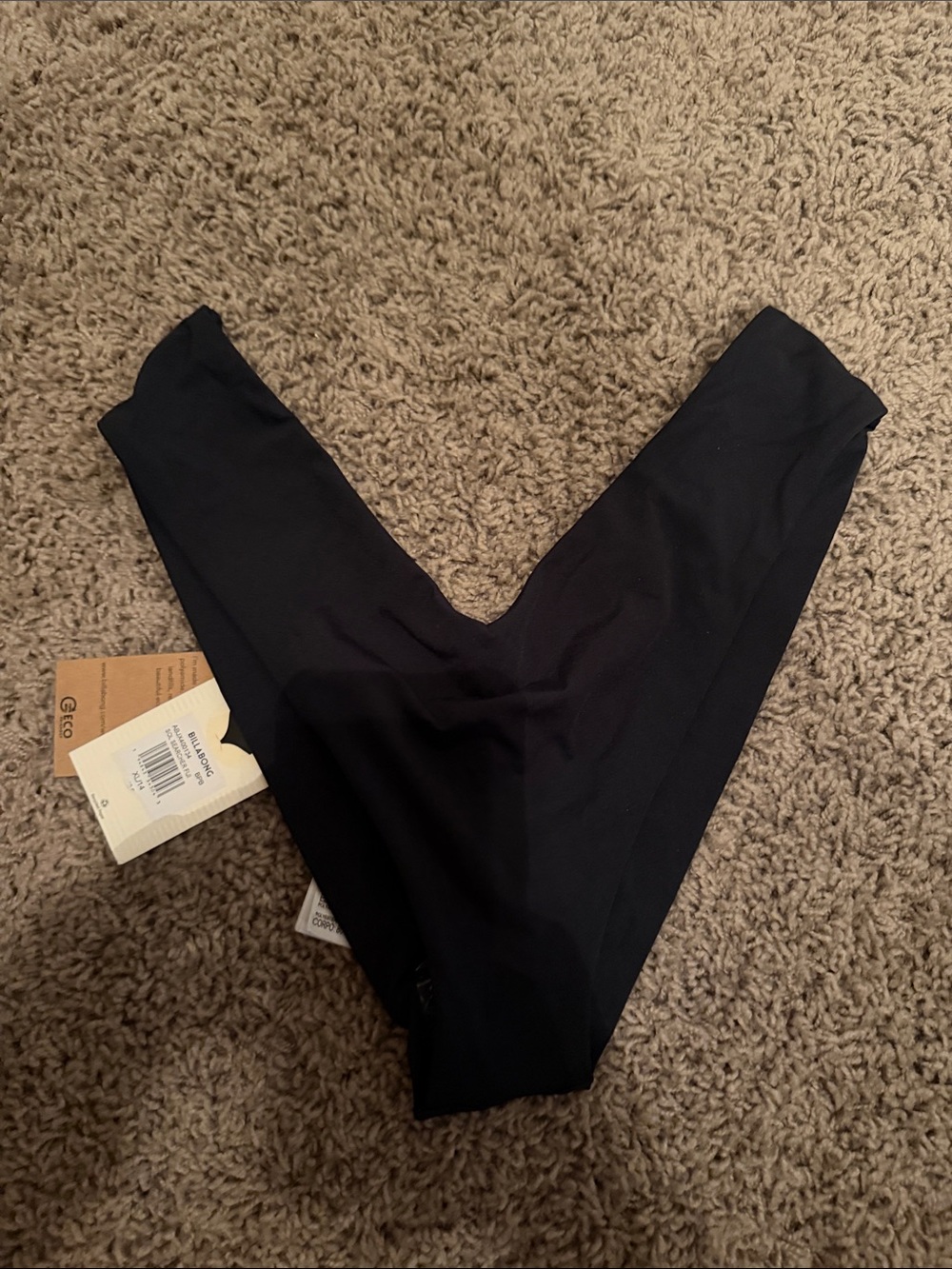 Billabong Black sol searcher Women's Bikini Bottoms